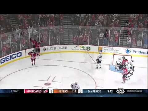 Adam Henrique goal Feb 9 2013 Pittsburgh Penguins vs NJ Devils NHL Hockey