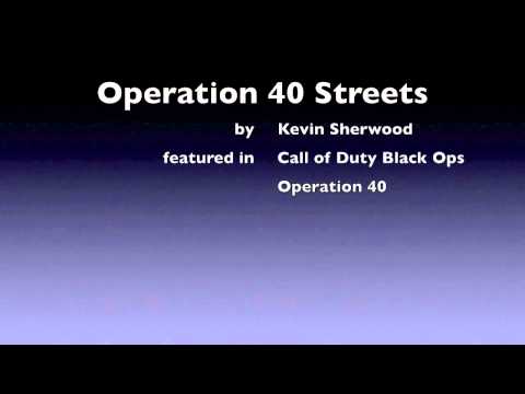 Call of Duty: Black Ops - "Cuba Streets" Operation 40 single player music Kevin Sherwood