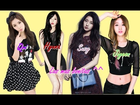 Qri – HyunA – Suzy – Jiyeon ;vote.