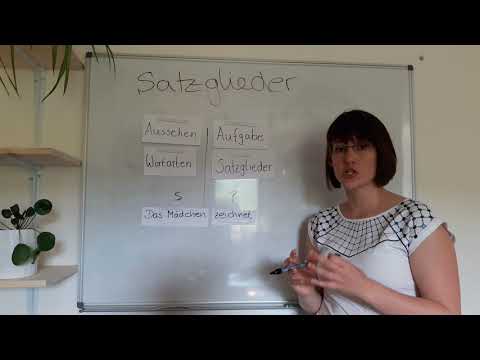 Deutsch Grammatik - Satzglieder und Wortarten unterscheiden