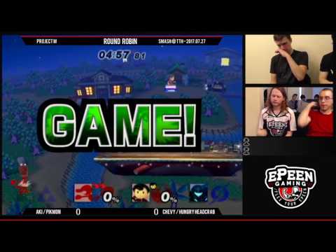 Smash @ TTH - GHQ | Aki / Pikmon Vs. Chevy / Hungry Headcrab - Project M (Winners)