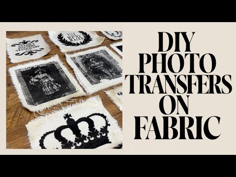Turn ANY PHOTO into Fabric Art! EASY Transfer Tutorial!