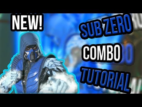 NEW! INJUSTICE 2: HOW TO PLAY SUB ZERO ❄ SUB ZERO COMBO TUTORIAL ❄ (482%) SUB ZERO TIPS AND TRICKS