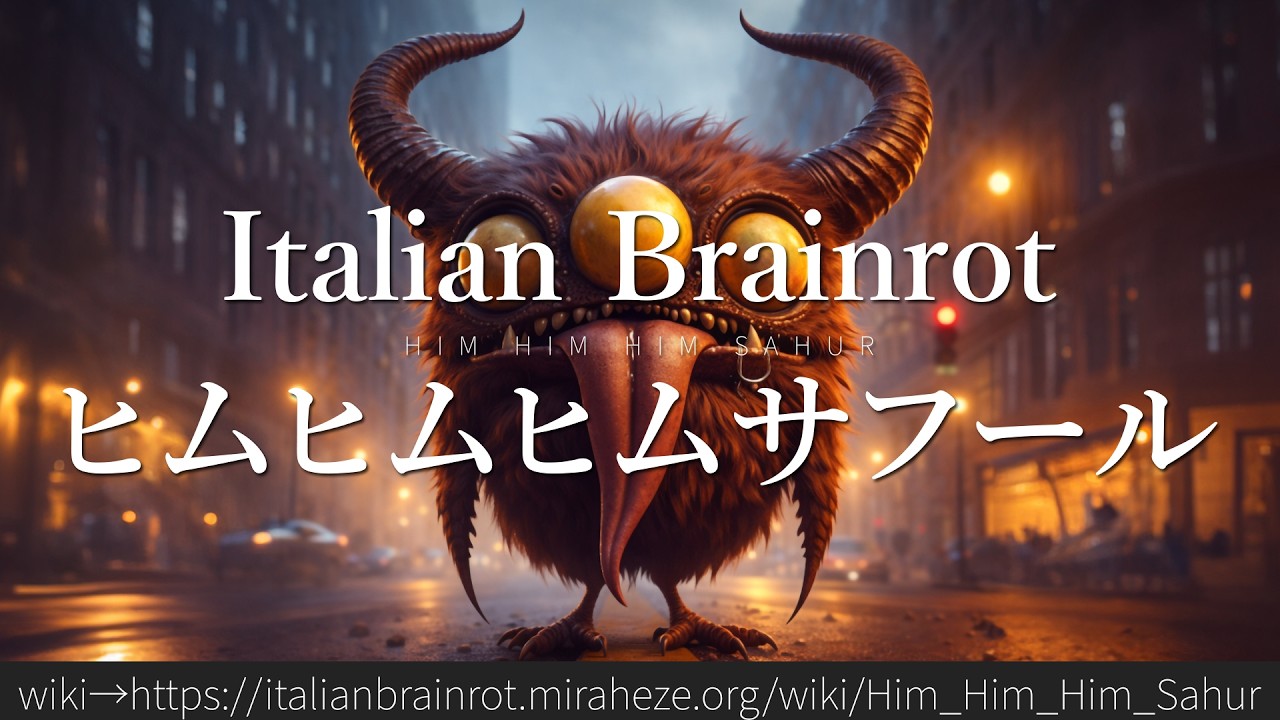 30秒でわかるブレインロット「ヒムヒムヒムサフール」