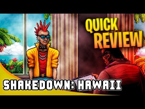 Shakedown Hawaii Review PC - A 16 bit letdown