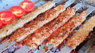 How to prepare pounded kebab The secret of not spilling from a skewer