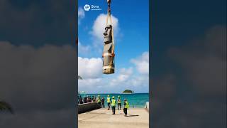 沖縄にモアイ像🗿！