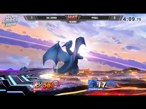 HAT 42 - eM | Zenyou (Mario) Vs. Pitbull (Charizard) Winners Semis - Smash 4