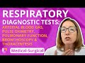 Respiratory System Diagnostic Tests Medical Surgical LevelUpRN