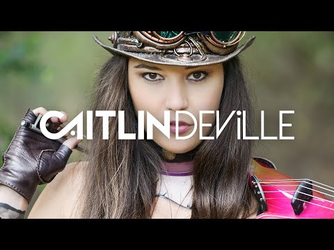 League of Legends Caitlyn plays Warriors - Imagine Dragons (Electric Violin Cover)