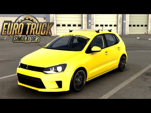 EURO TRUCK SIMULATOR 2 - Mod Volswogen Polo 1.6 TDI - GAMEPLAY ITA 4K