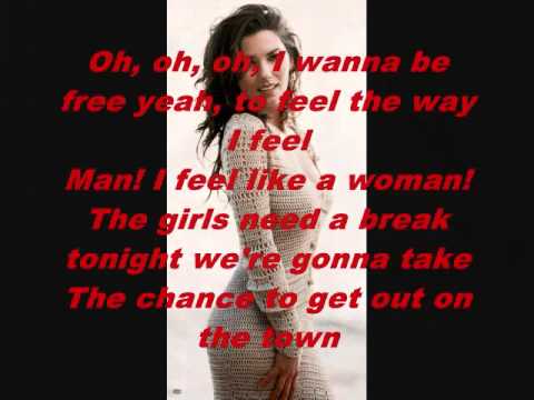 Shania Twain Man I Feel Like A Woman With Lyrics