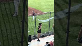 【Unigirls】LadyFighter #詩詩 応援団長@台南棒球場 20240914 #台湾チア #cheerleader #unigirls