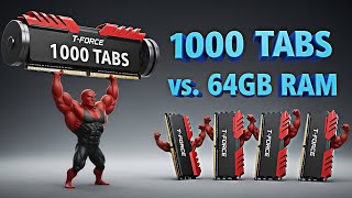 1000 Tabs to Break My PC... Did It Work?! | TeamGroup T-Force DDR5