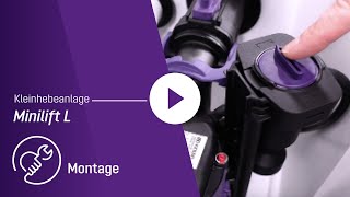 KESSEL Kleinhebeanlage Minilift L | Montagevideo