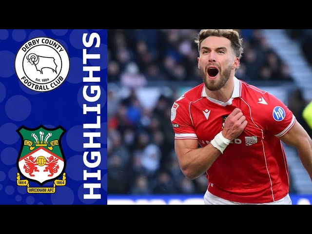 Derby vs Wrexham Goals and Highlights Season 2025/2026
