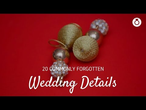 20 COMMONLY FORGOTTEN WEDDING DETAILS | Planning A Wedding In Ghana, TIPS