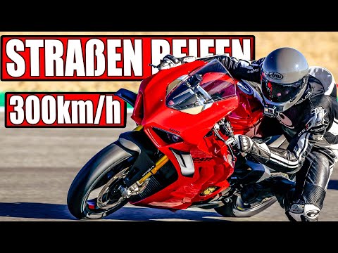 ÜBER 300km/h MEIN ERSTES MAL! Pirelli Diablo Rosso IV Corsa REIFENTEST