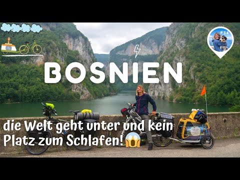 Mit Fahrrad und Hund quer durch Europa (Video 34) - Gorazde, Visegrad, Mokra Gora, Bosnien