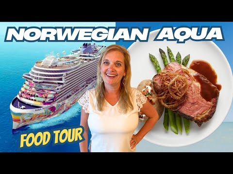 Specialty Dining VS Buffet | Norwegian Aqua Food Tour