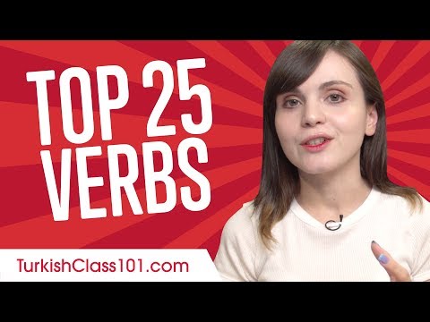 Learn the Top 25 Turkish Verbs