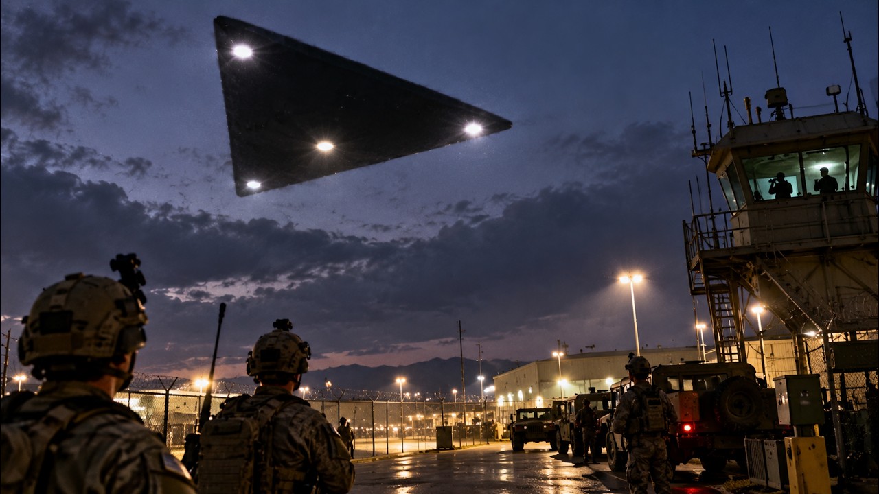MYSTERIOUS BLACK TRIANGLES OVER U.S. MILITARY SITES! PENTAGON RELEASES SHOCKING UFO FILES! || 2026