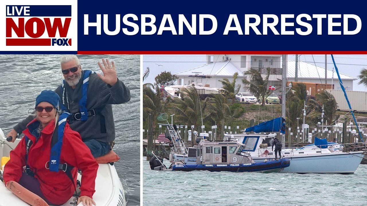 Police arrest husband of US woman who vanished from boat in Bahamas