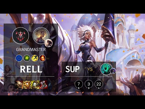 Rell Support vs Thresh - EUW Grandmaster Patch 11.1