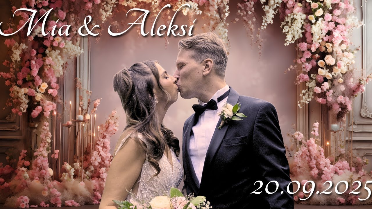 Mian ja Aleksin häävideon työnäyte