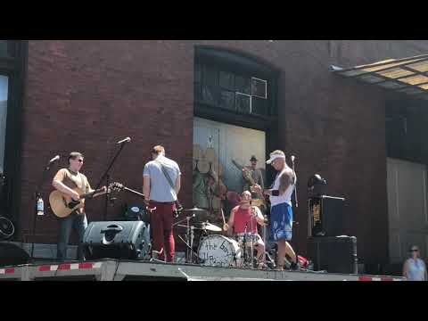 The Boys Upstairs performing at the Yuengling 190th Celebration