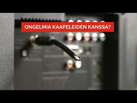 Ongelmia kaapeleiden kanssa?