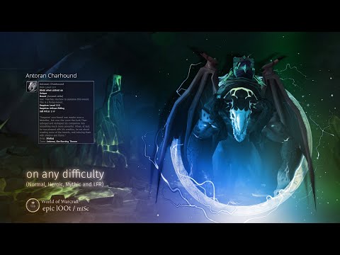 Antoran Charhound Mount! from Felhounds of Sargeras, F'harg and Shatug