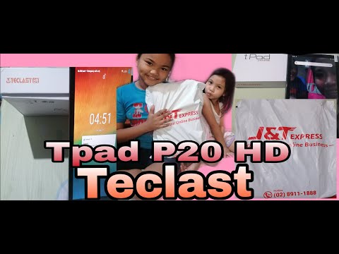 Unboxing #Teclast#TPAD#P20HD