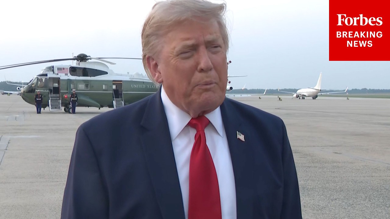 Video | FULL SUNDAY NIGHT GAGGLE: Trump Speaks To Reporters After Launching New Round Of Strikes On Iran