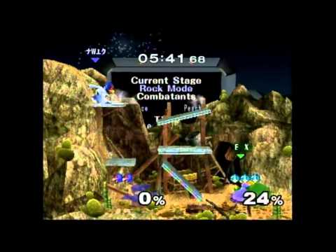 Twin (Falco) vs Ex (Peach)