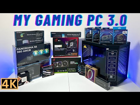 My Gaming PC 3.0 - AMD Ryzen 9 9950X3D, ASUS ROG Astral 5090, TRYX Panorama SE 360, HYTE Y70 Touch