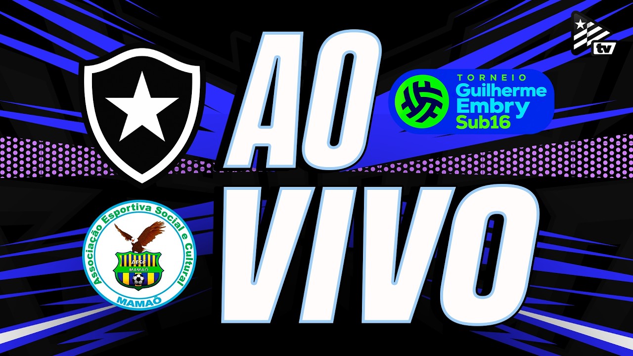 AO VIVO | Botafogo recebe o Mamaô pelo Torneio Guilherme Embry Sub-16 no Nilton Santos
