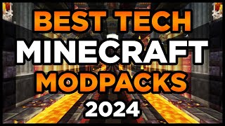 Best Tech Minecraft Modpacks! (Top 5 Tech Minecraft Modpacks)