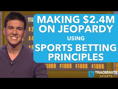James Holzhauer, The Man Who Made $2.4m on Jeopardy! Using Sports Betting Principles