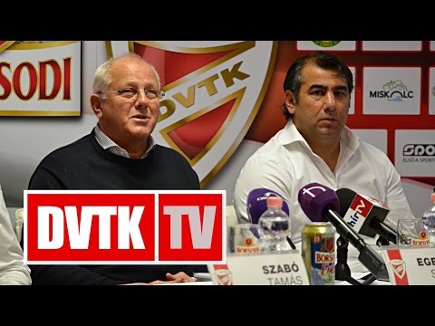 Bemutatkozott Egervári Sándor | 2016. január 5. | DVTK TV