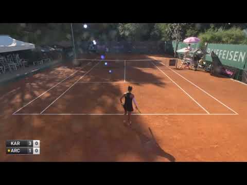 NAIMA KARAMOKO V FEDERICA ARCIDIACONO - W60 MONTREUX (INCOMPLETE)