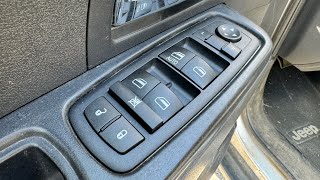 How To Replace A Door Window Switch In A Jeep Liberty (Dodge Nitro)