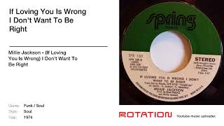 Millie Jackson - If Loving You Is Wrong I Don&#39;t Want To Be Right
