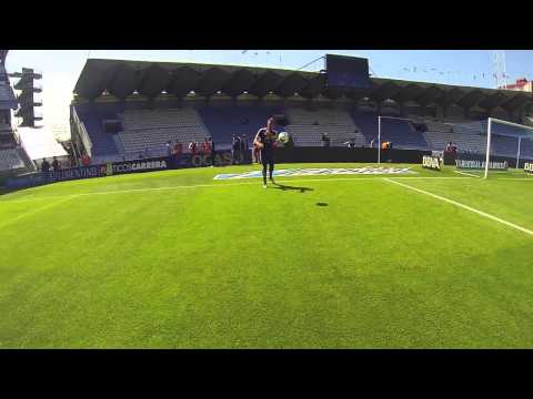 Calentamiento Yoel:  Celta-R.Sociedad