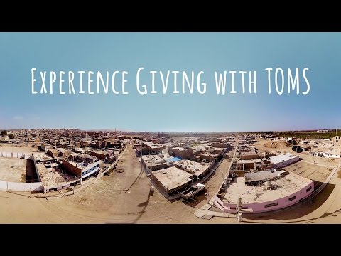 Experience the TOMS Virtual Giving Trip