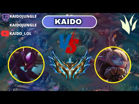 [Rank 1 Kha'zix] Kha'zix vs Poppy | On-Stream Kaido | Season 15 Split 2 Gameplay Guide