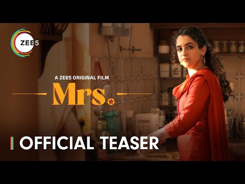 Mrs. | Official Teaser | A ZEE5 Original Film | Sanya Malhotra, Nishant Dahiya | Coming Soon on ZEE5