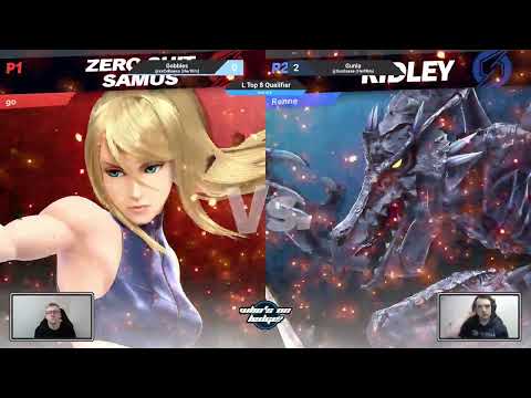 Gobbles (Trainer, PAC-MAN, ZSS) vs. Gunla (Ridley, Palutena) - Who's on Ledge? 2
