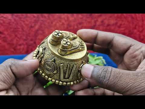 Vishnu Charan with Symbol of Spirituality and Divine Grace (Shanku Chakra Namam) video
