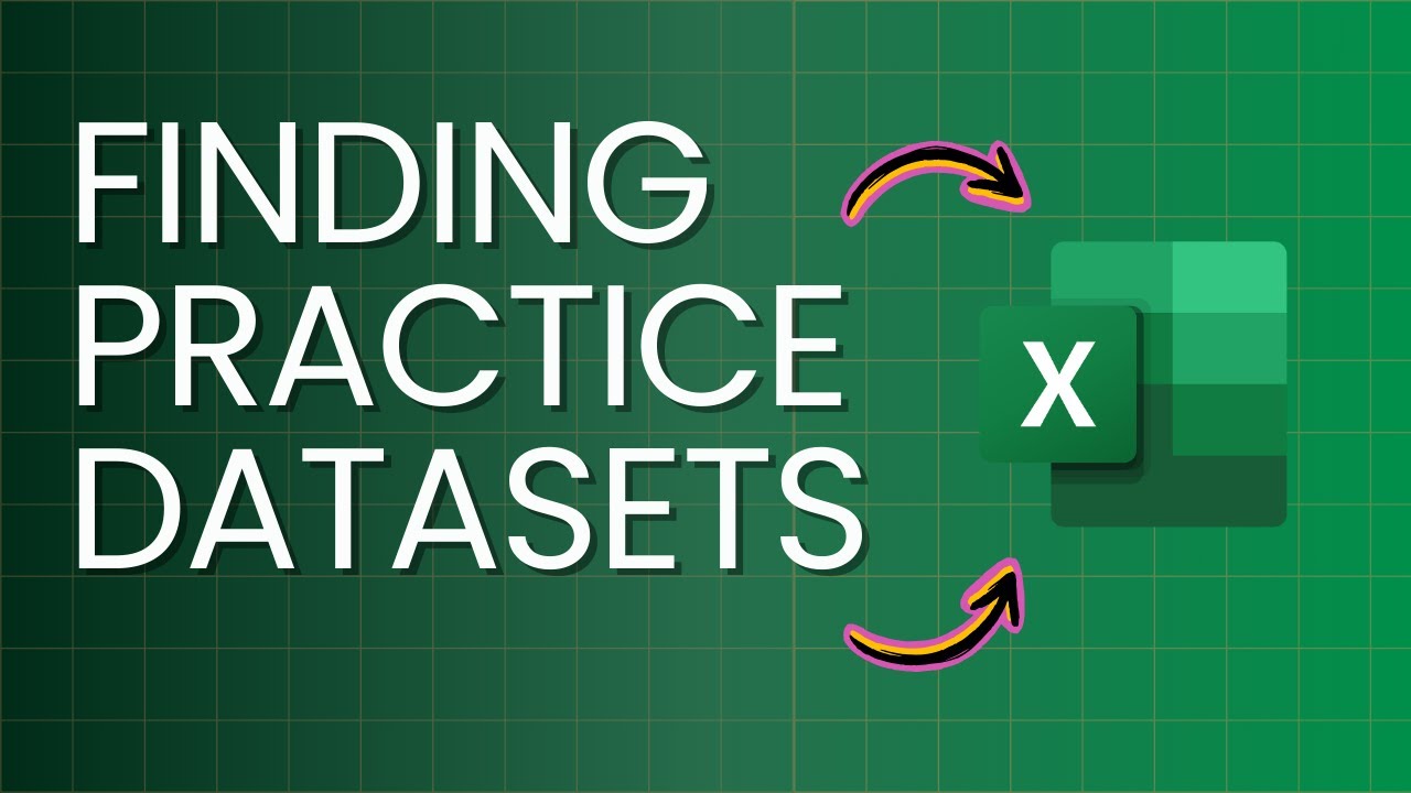 Where to find practice datasets for excel skills or data analysis!